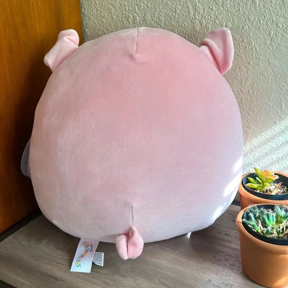 🦖🌸 🐷 Squishmallow NWT Peter the Pig Floral Belly 11 inch Easter 2023 🐷 🌸 - Picture 4 of 6